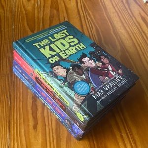 The Last Kids on Earth series. 4 hardcover books by Max Brailleer